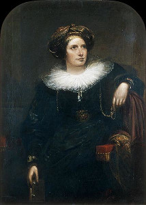 Maria Callcott, pintada por seu segundo marido, Sir Augustus Wall Callcott