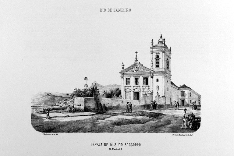 Igreja de Nossa Senhora do Socorro - São Cristóvão - P. G. Bertichem - 1856.