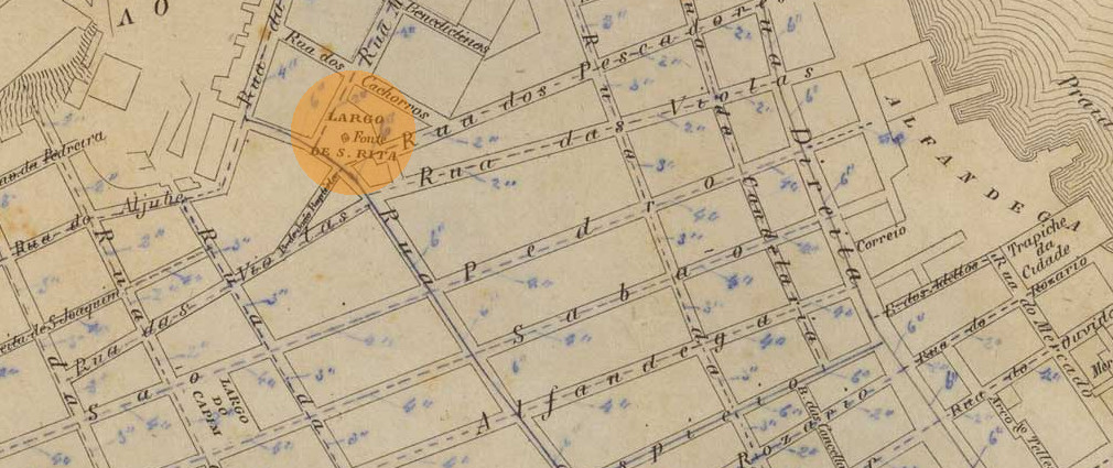 GUIA e plano da cidade do Rio de Janeiro. [S.l.: s.n.], 1858. Acervo digital da Biblioteca Nacional.