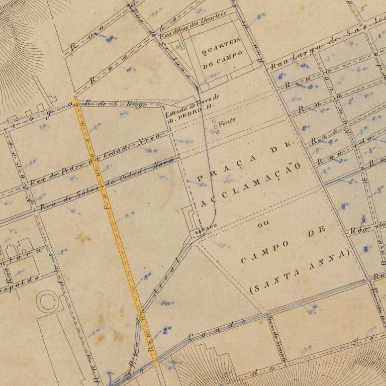 GUIA e plano da cidade do Rio de Janeiro. [S.l.: s.n.], 1858. Acervo digital da Biblioteca Nacional.