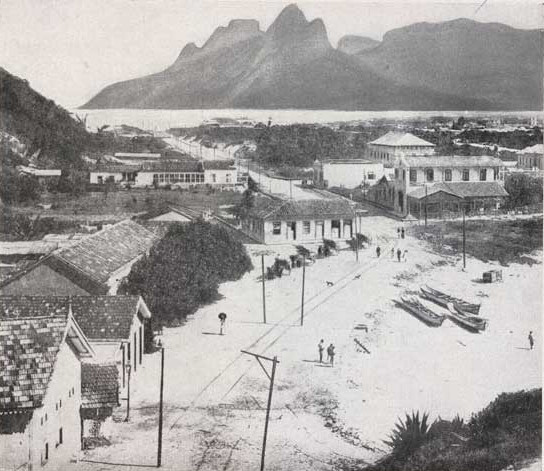 Copacabana no Começo do Século XX. Acervo digital da Biblioteca Nacional.