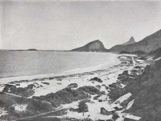 Copacabana no Século Passado (Século XIX). Acervo digital da Biblioteca Nacional.