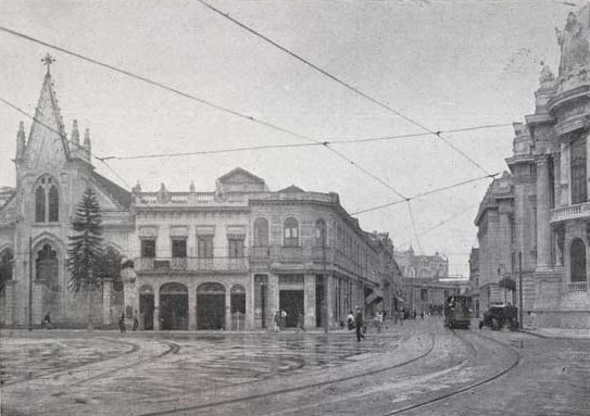 Igreja Inglesa, por volta de 1915. Acervo digital da Biblioteca Nacional.