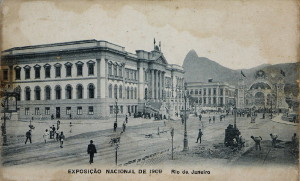 Cartão Postal Exposição Nacional de 1908