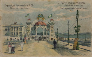 Cartão Postal Exposição Nacional de 1908