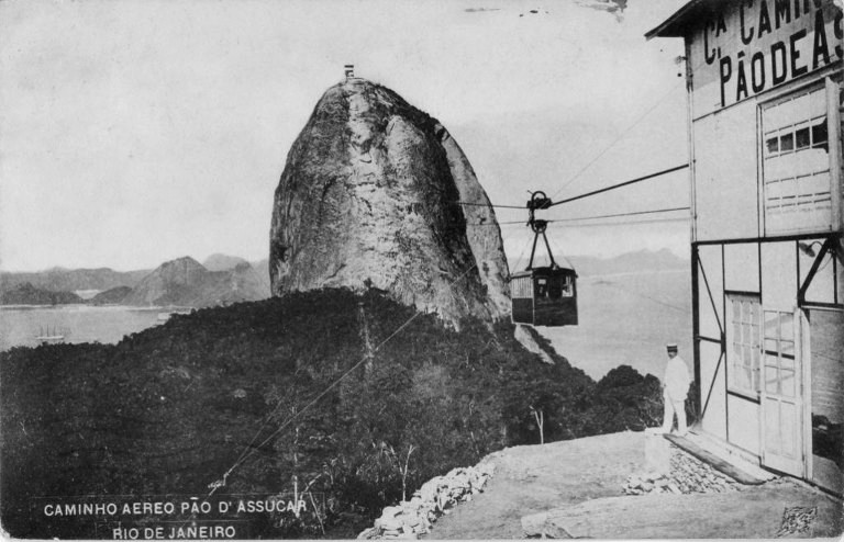 Cartão Postal Caminho Aéreo Pão d’Açúcar