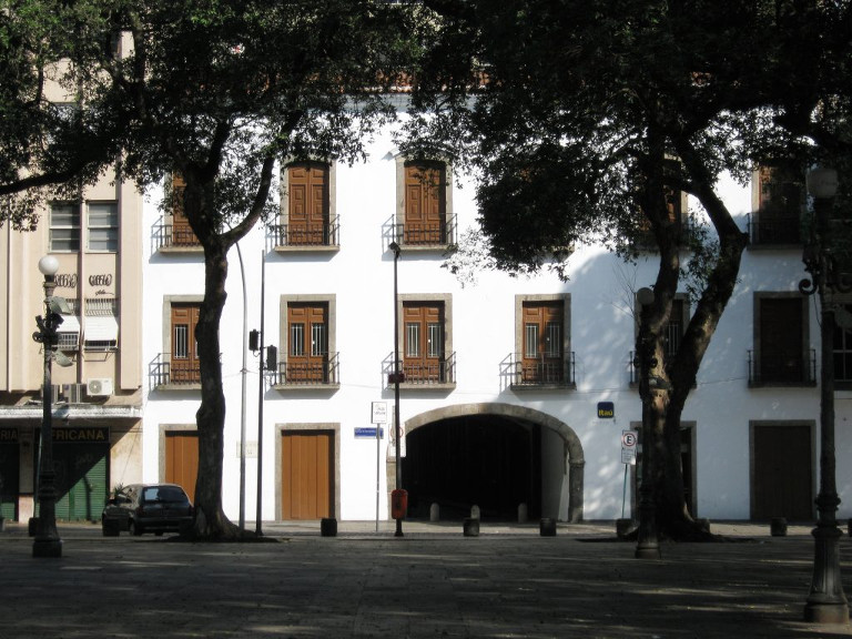 Arco do Telles na Praça XV de Novembro