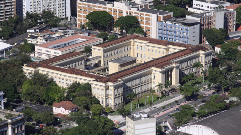 Instituto Benjamin Constant visto do Morro da Urca