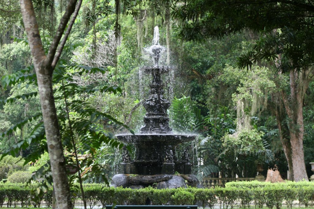 Chafariz das Musas no Jardim Botânico do Rio de Janeiro