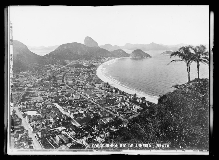 Copacabana, Rio de Janiero, Brazil - American National Red Cross photograph collection (Library of Congress) - 3 October 1921, via