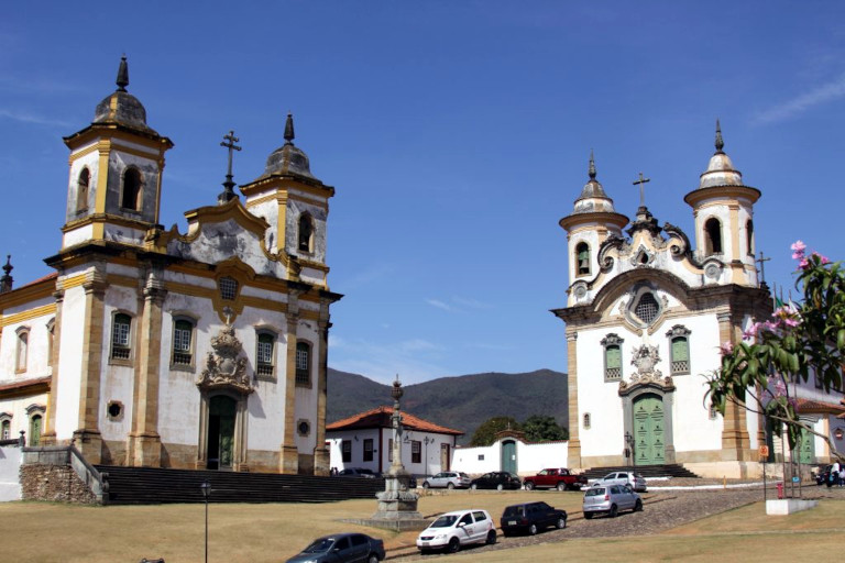 Praça Minas Gerais, em Mariana