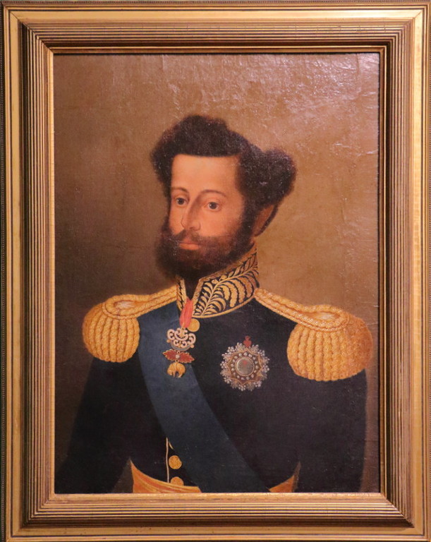 Dom Pedro IV de Portugal (Dom Pedro I do Brasil). Acervo do Museu Histórico Nacional.