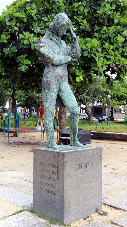 Monumento a Chopin na Praia Vermelha