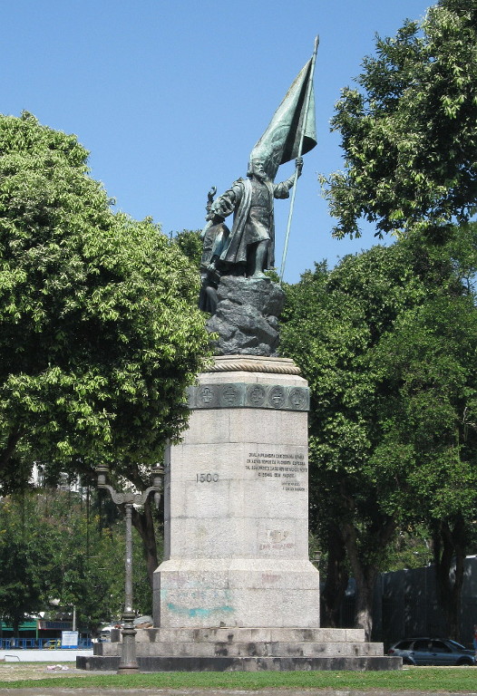 Monumento a Pedro Álvares Cabral no Largo da Glória