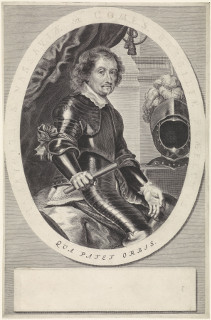 Retrato de Johan Maurits van Nassau-Siegen, Theodor Matham, após Frans Jansz Post, 1635 - 1676, via 