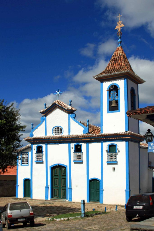 Igreja de Nossa Senhora do Rosário, a mais antiga de Diamantina (circa 1731)