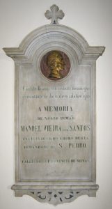 Placa de Manoel Vieira dos Santos