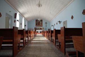 Interior da Igreja de São Roque em Paquetá