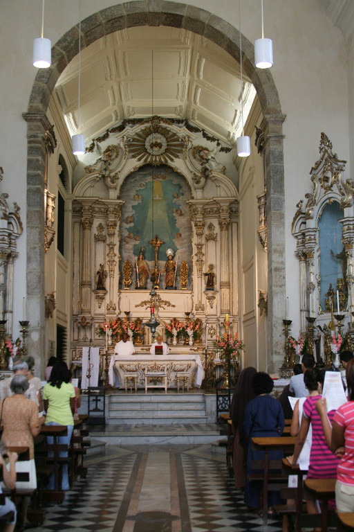 Missa na Igreja do Convento de Santa Teresa – Domingo de Páscoa de 2010