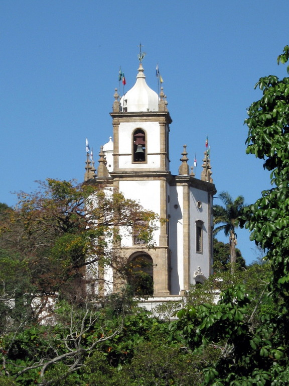 Igreja de Nossa Senhora da Glória do Outeiro vista do Parque do Flamengo