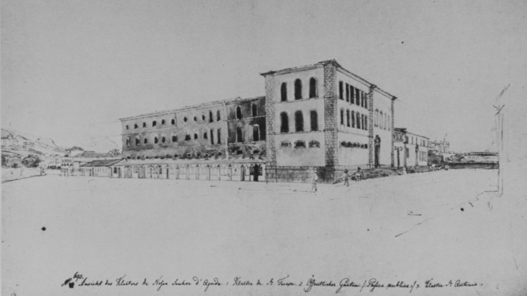 Convento da Ajuda – 1817 – Thomas Ender – Akademie der Bildenden Künste Wien.